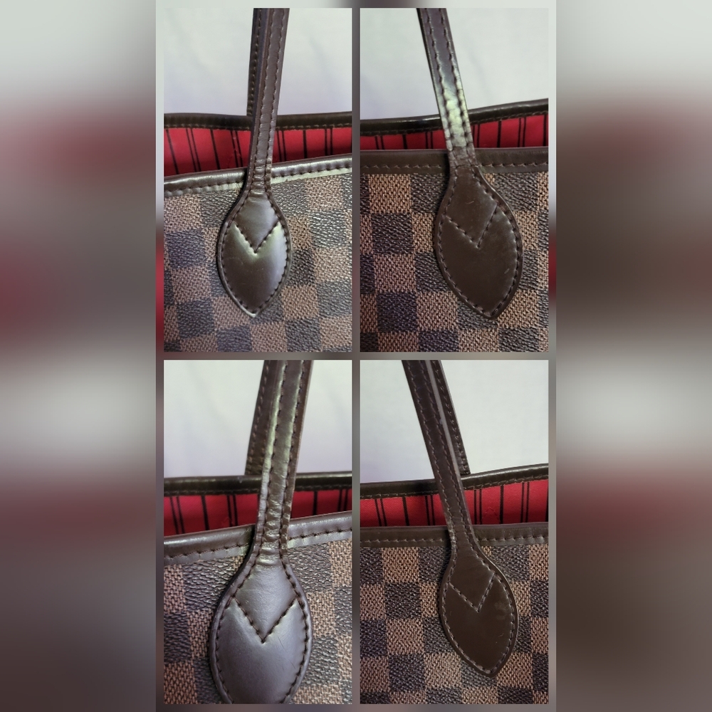 Auth ❤️ Louis Vuitton Neverfull Damier ebene MM - Picture 15 of 15